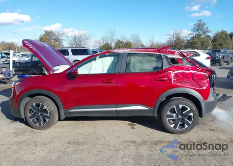 2025 Nissan Kicks Sv Intelligent Awd z USA, uszkodzony, nr VIN 3N8AP6CB2SL322407